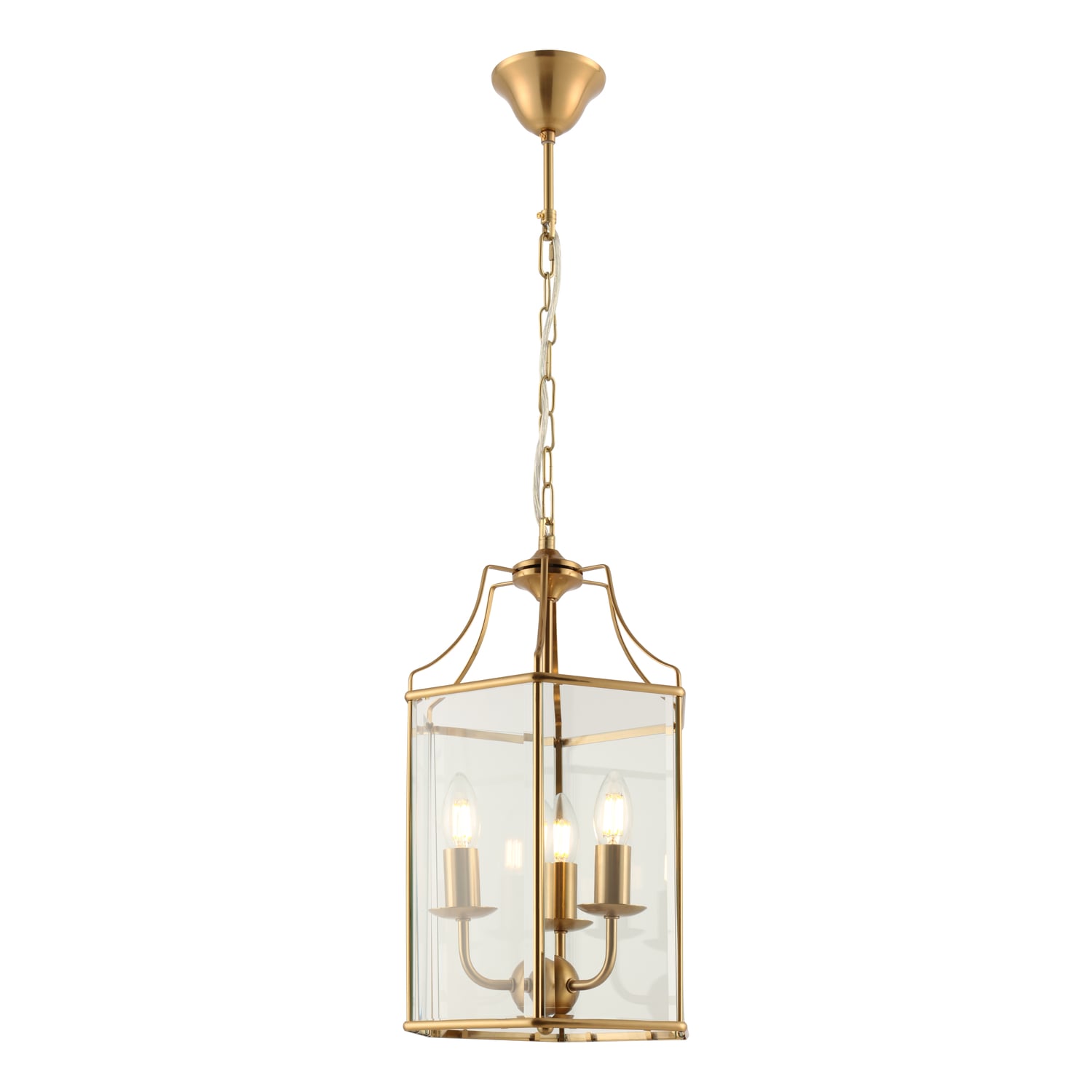 Azure Steel 3 Light Pendant