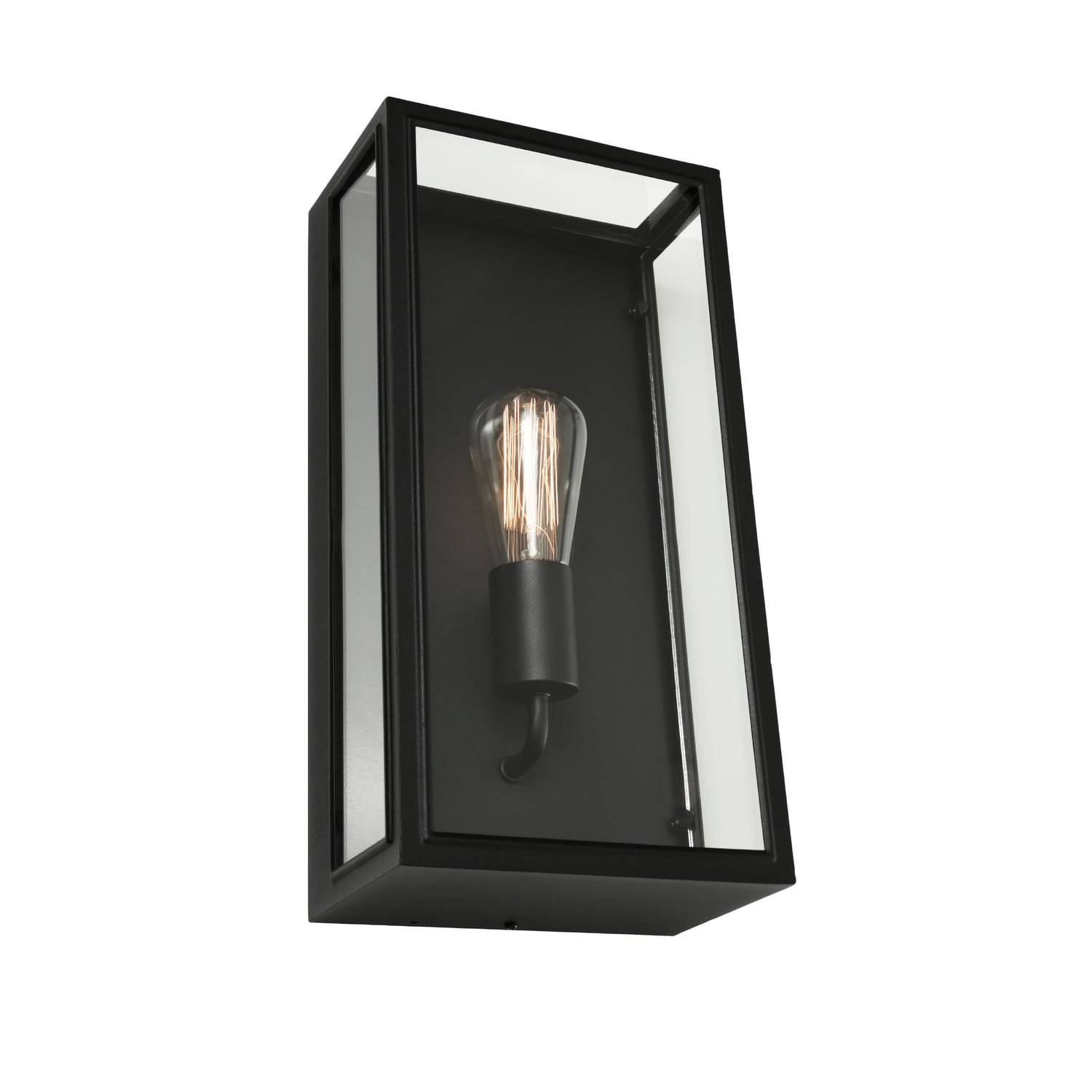 Black Chester Outdoor Box Light