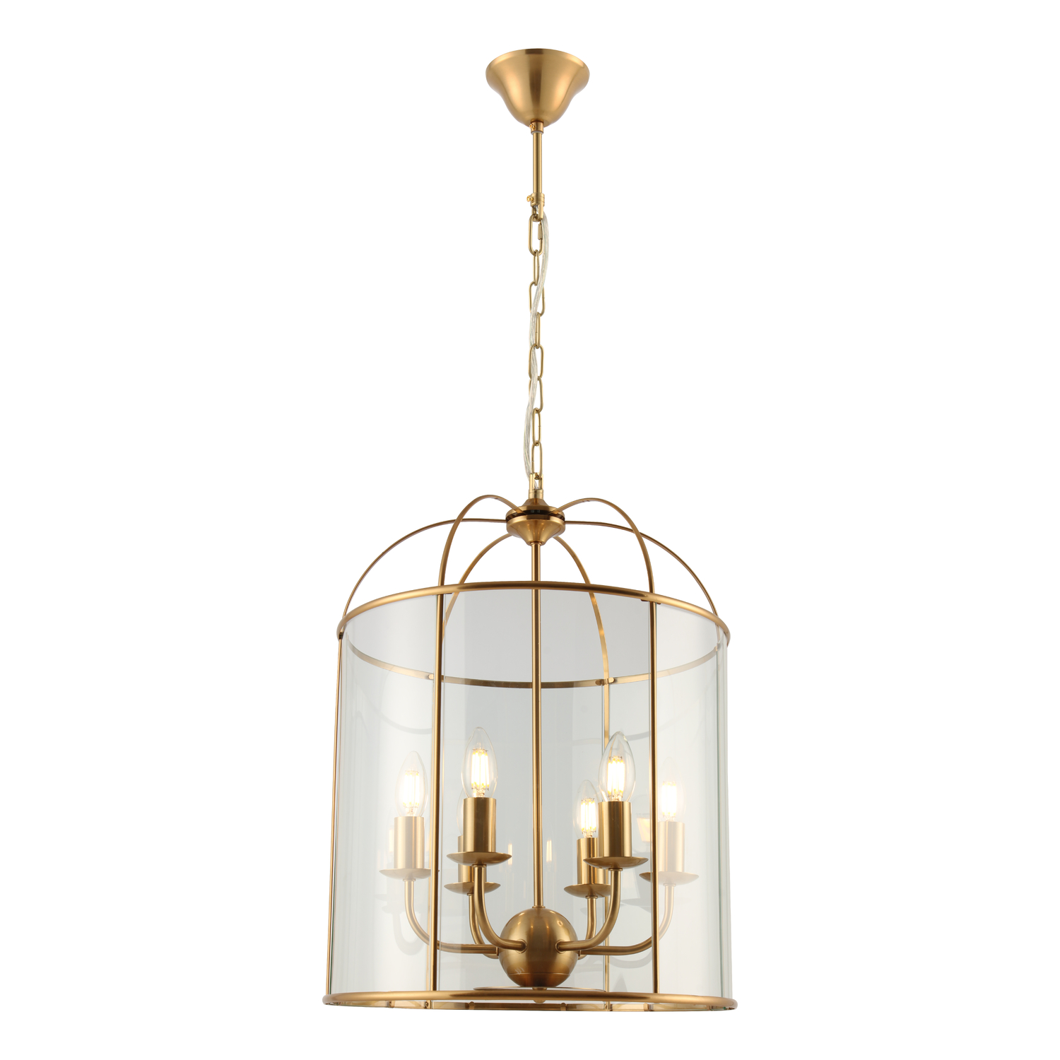 Bernice Steel 6 Light Pendant