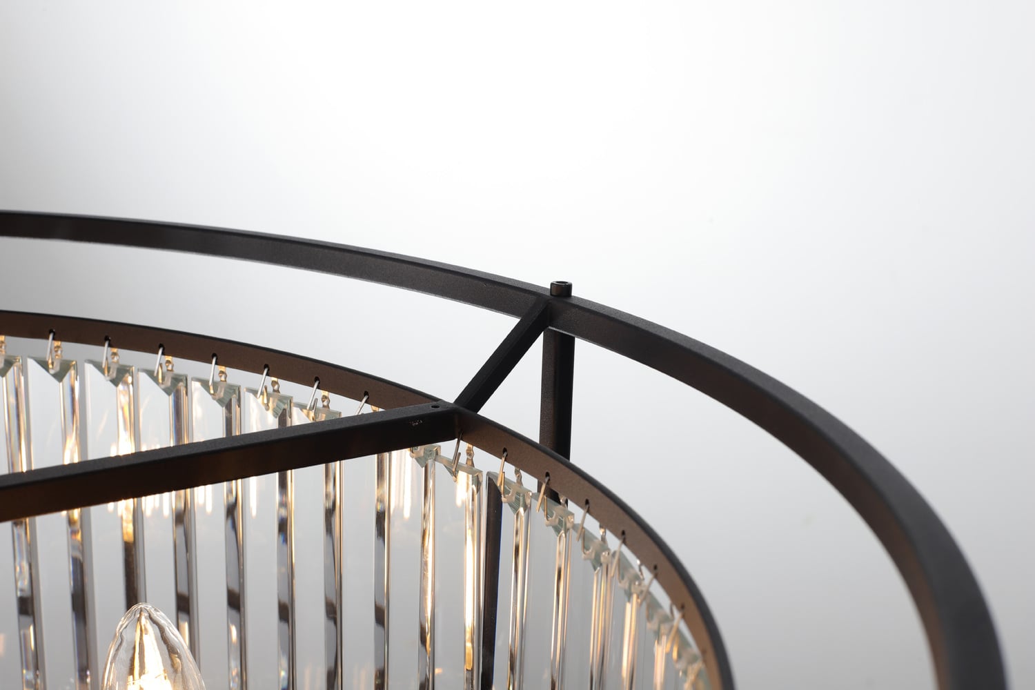 Auburn Steel 8 Light Pendant
