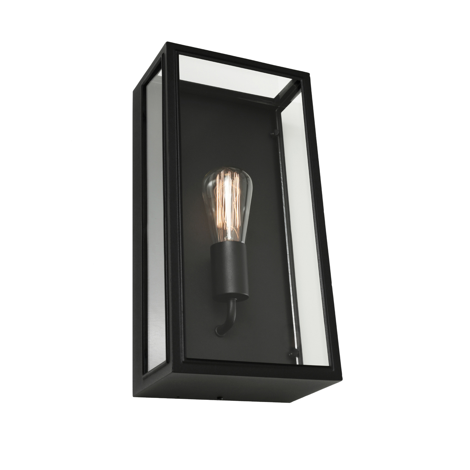 Black Chester Outdoor Box Light