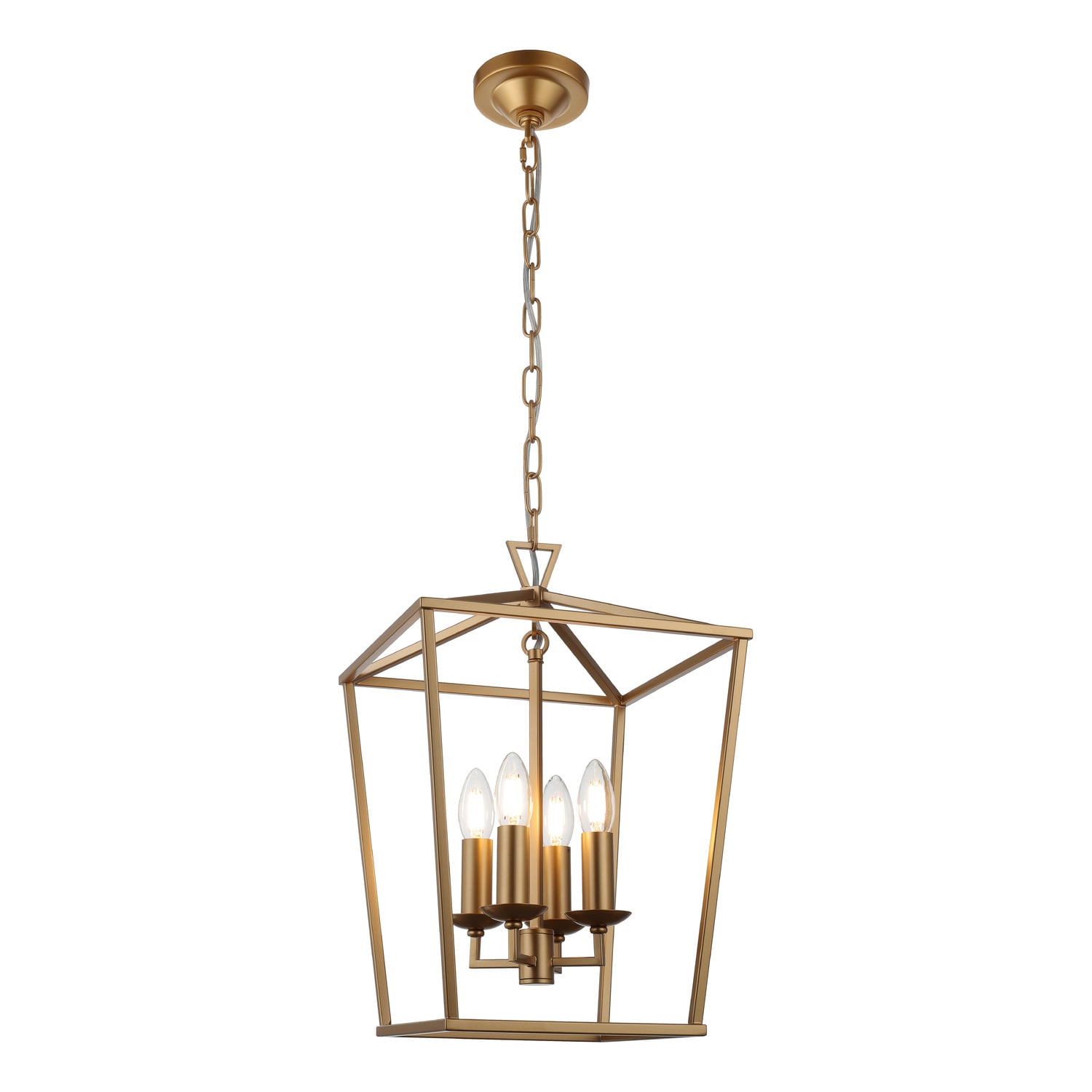 Panama Steel 4 Light Pendant