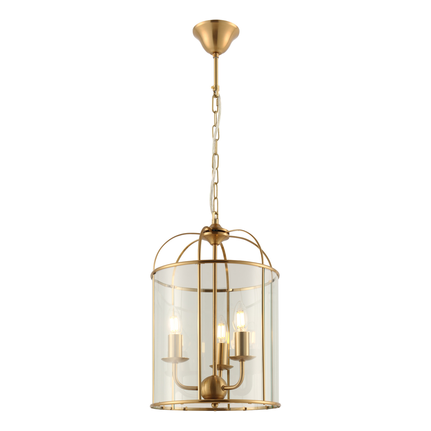 Bernice Steel 3 Light Pendant