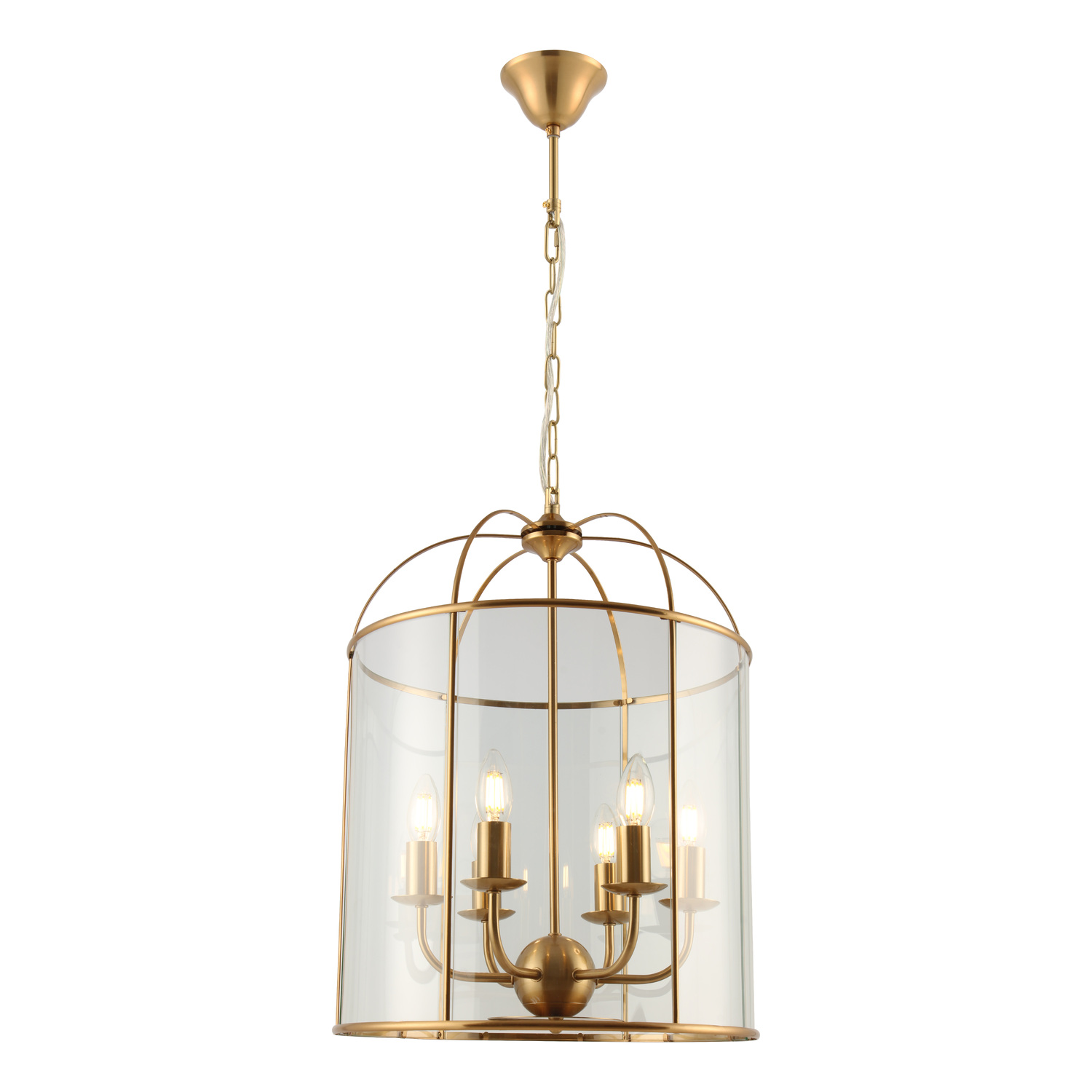 Bernice Steel 6 Light Pendant