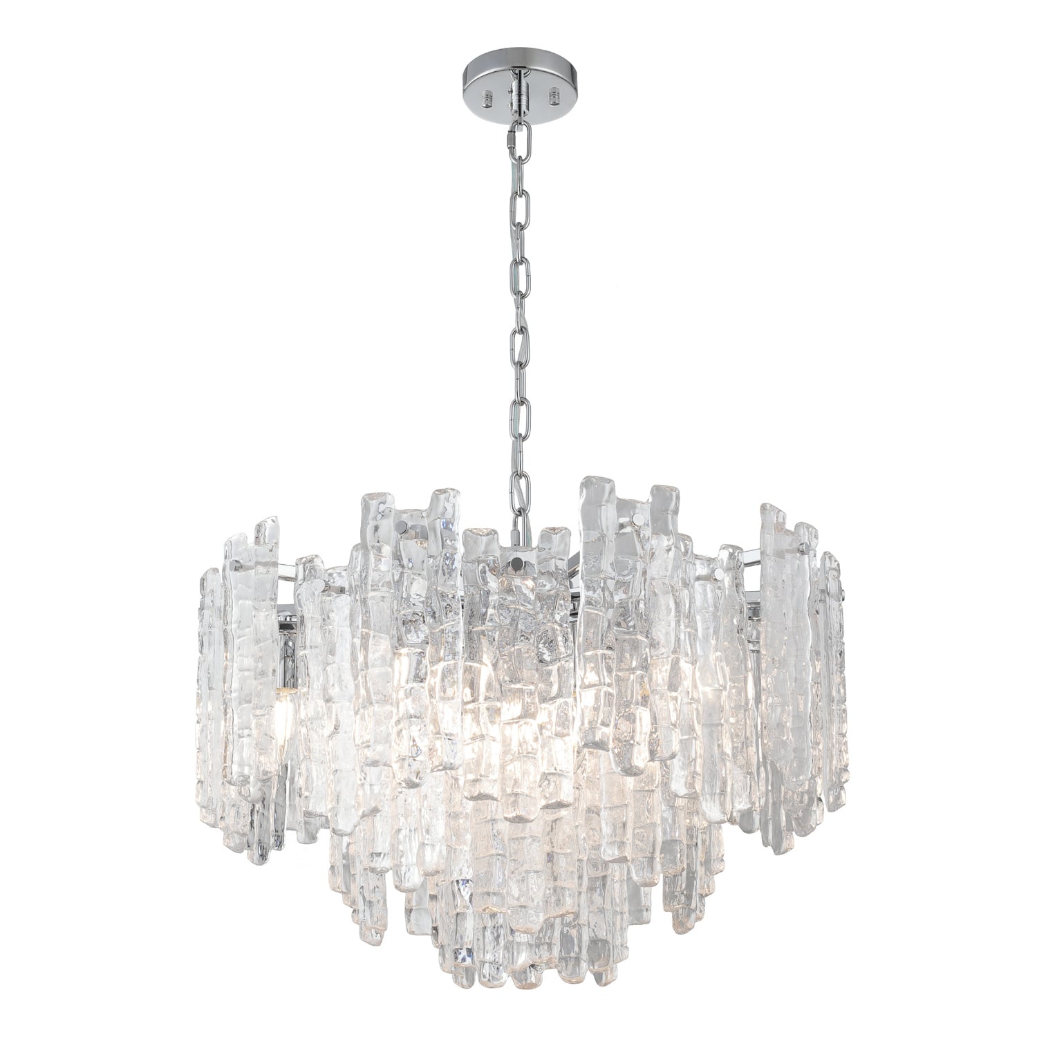 Ruther Glass 10 Light Pendant