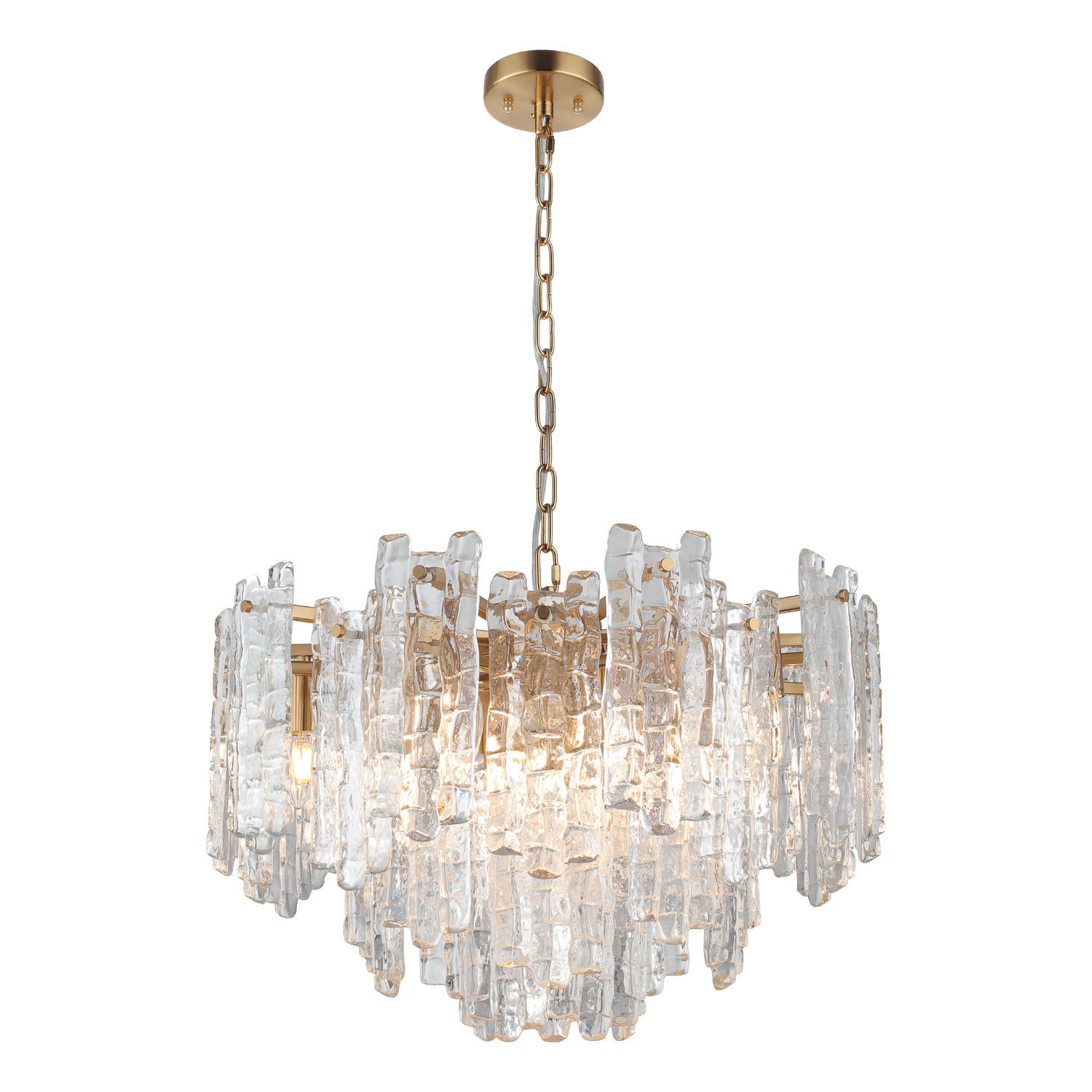 Ruther Glass 10 Light Pendant