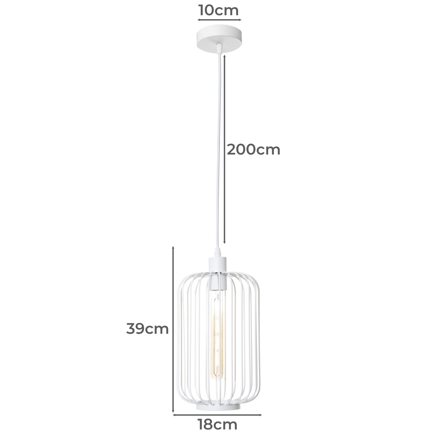 Hollett Steel Pendant Light