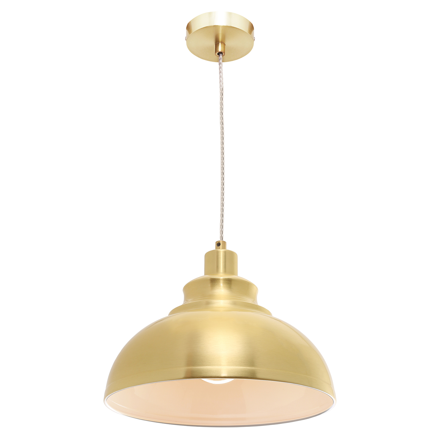 Satin Brass Risto Pendant Light