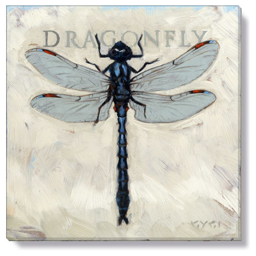 AM Living Gygi Dragonfly Canvas Wall Art AM Living Gygi Dragonfly Canvas Wall Art