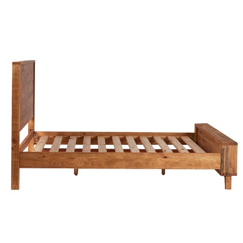 Evergreen Home Ava Recycled Pine Wood Bed | Temple & Webster