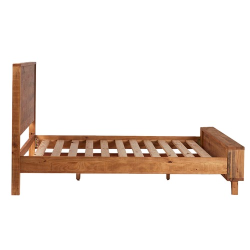 Ava Recycled Wood Bed Temple & ster