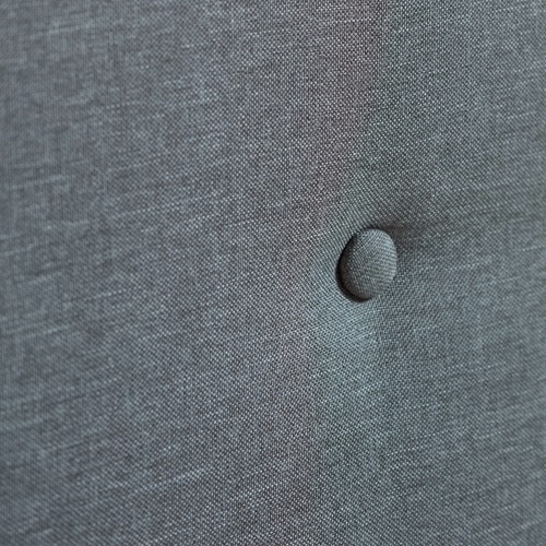 Evergreen Home Light Grey Zandra Fabric Bedframe | Temple & Webster