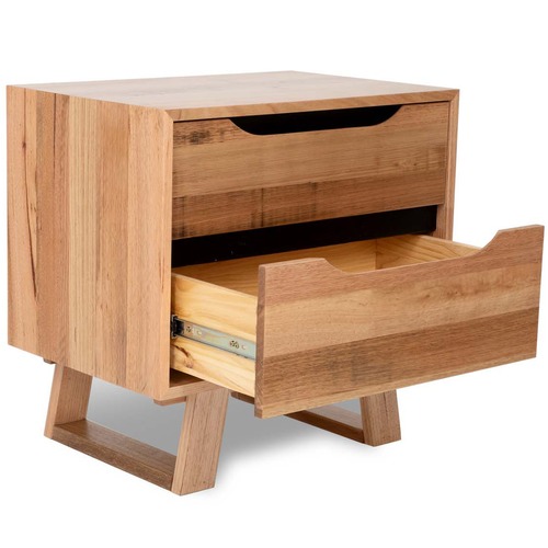 Evergreen Home Noah Tasmanian Oak Bedside Table Temple & ster