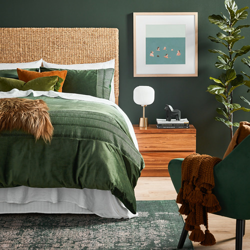 Evergreen Home Naples Tasmanian Blackwood Bedside Table | Temple & Webster