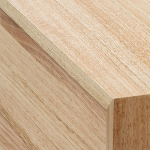 Kayson Messmate Wood Bedside Table