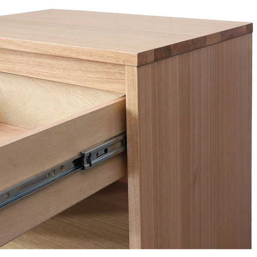 Amanda 1 Drawer Ash Wood Bedside Table