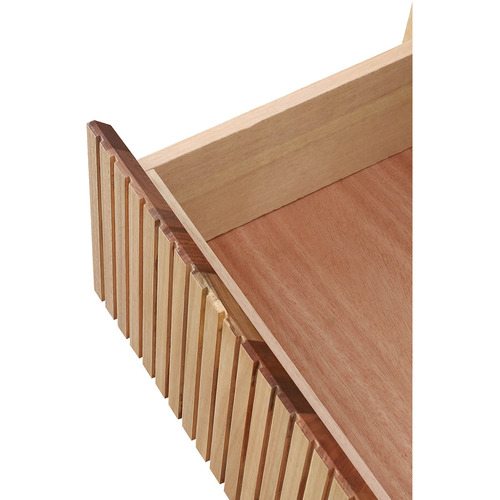 Amanda 4 Drawer Ash Wood Tallboy