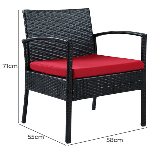 4 Seater Stewart Outdoor Lounge Set