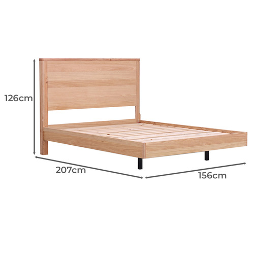 Adam Tasmanian Oak Queen Bed