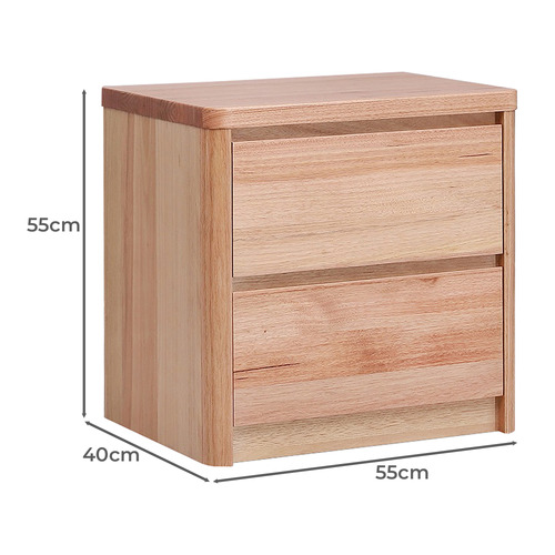 Adam Tasmania Oak Bedside Table