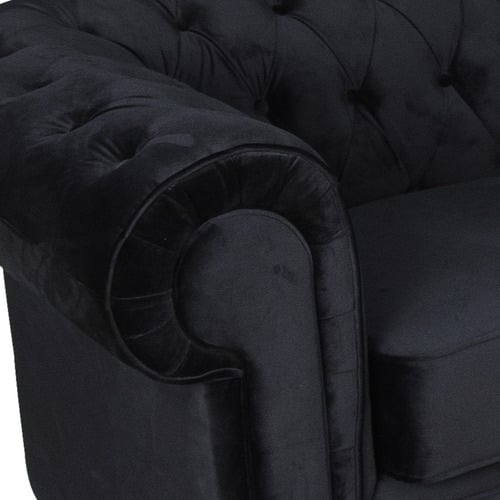 Cleo Button Tufted 2 Seater Velvet Sofa