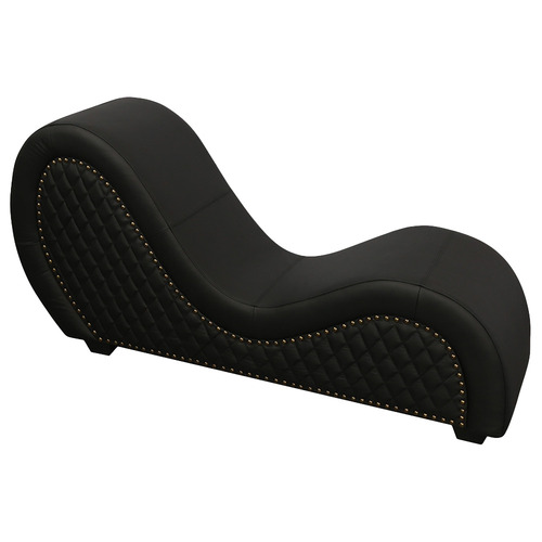 Tanata Leather Love Seat Chaise