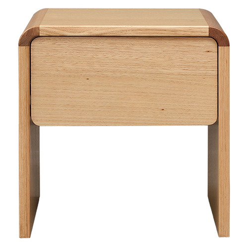 Clemmie Tasmanian Oak Wood Bedside Table