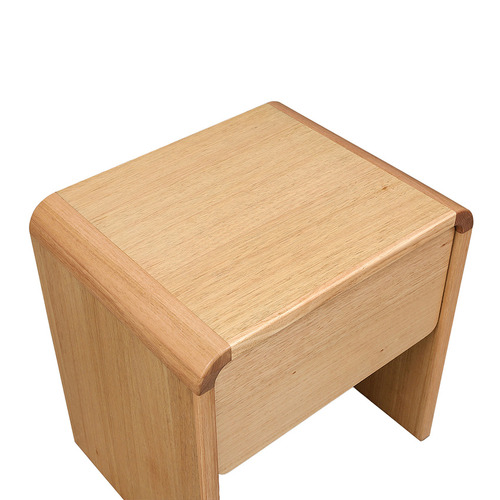 Clemmie Tasmanian Oak Wood Bedside Table