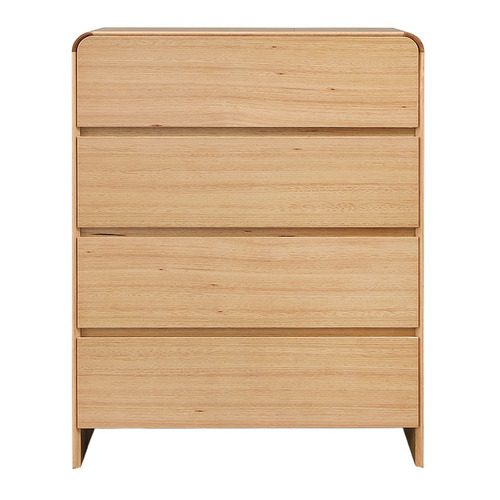 Clemmie Tasmanian Oak Wood Tallboy