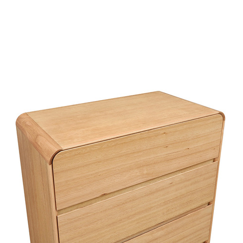 Clemmie Tasmanian Oak Wood Tallboy