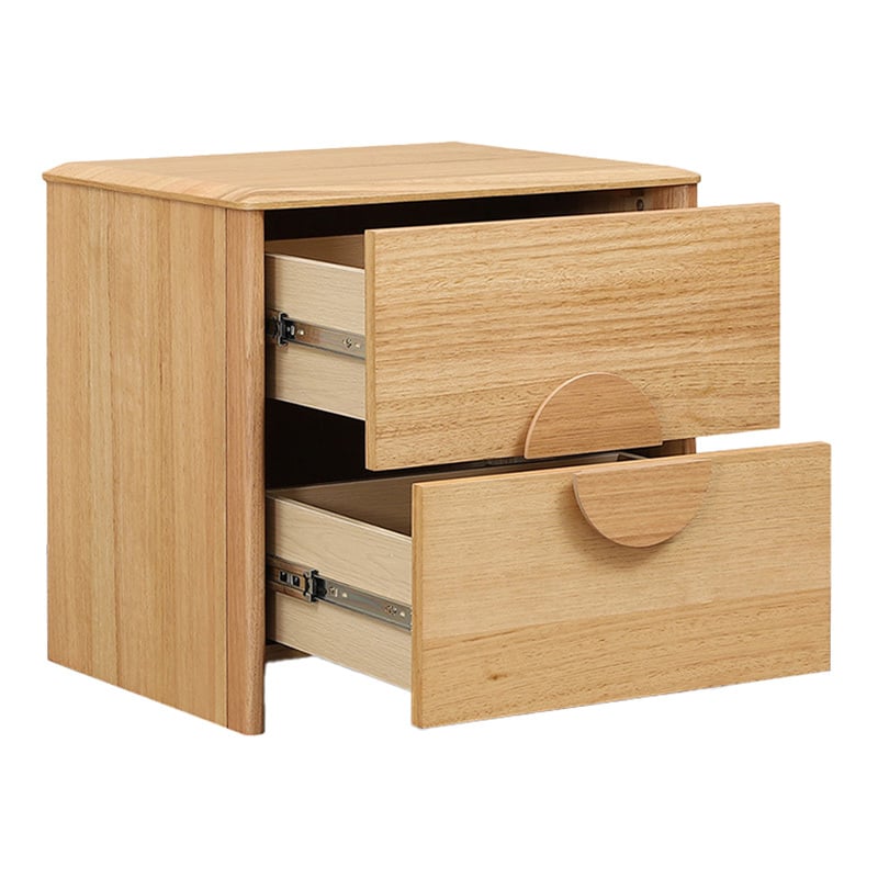 Thallo 2 Drawer Bedside Table