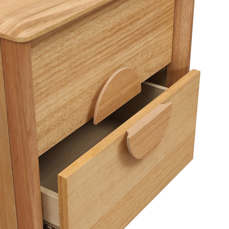 Thallo 2 Drawer Bedside Table
