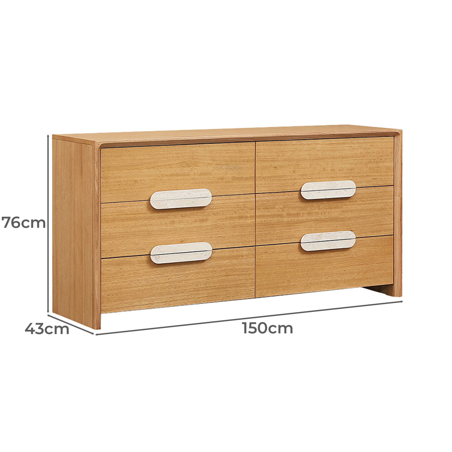 Sylvan 6 Drawer Chest