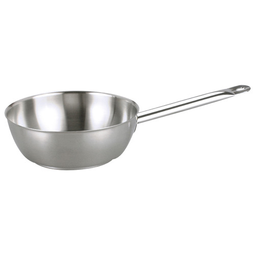 Chef Inox Elite Tapered 1.1L Stainless Steel Sauteuse Pan