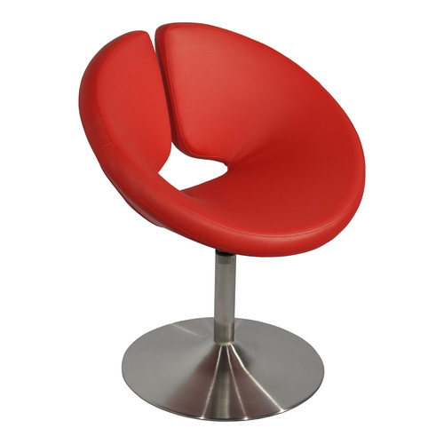 swivel red chair