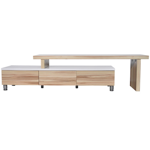White Wentworth Adjustable Entertainment Unit