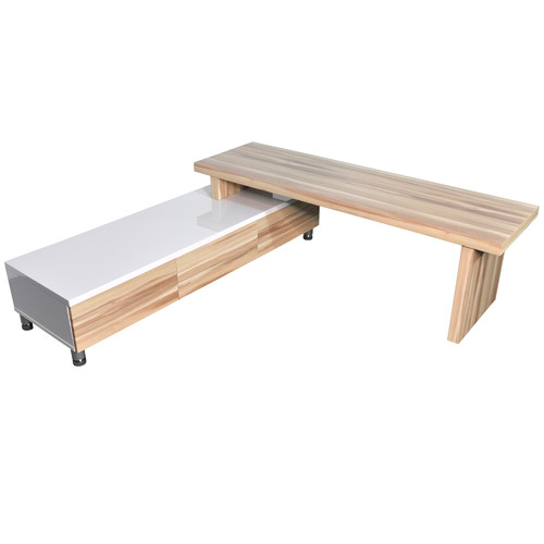 White Wentworth Adjustable Entertainment Unit