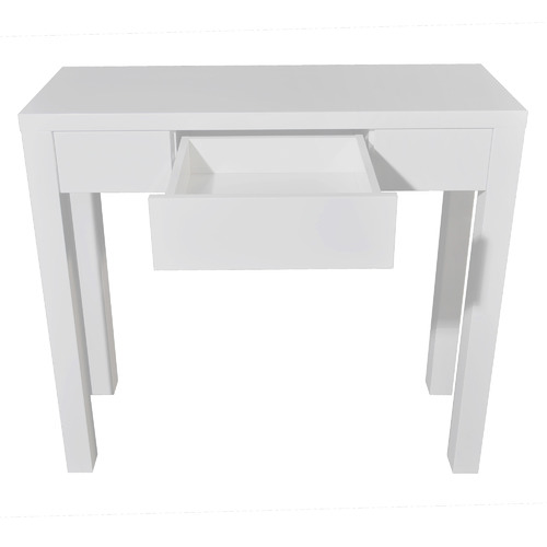 White Stacey Console Table