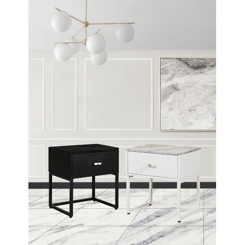 HomestarFurniture Florence Bedside Table Temple & ster