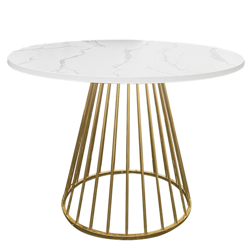 Signe Faux Marble Dining Table