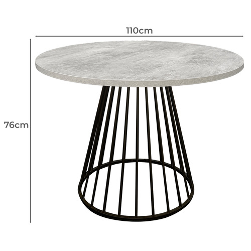 4 Seater Rigel Velvet Dining Table & Chair Set