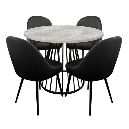 4 Seater Rigel I Dining Table & Chair Set