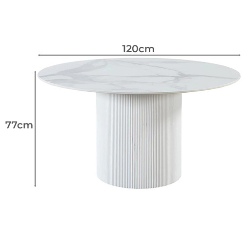 Cyrilla Round Dining Table