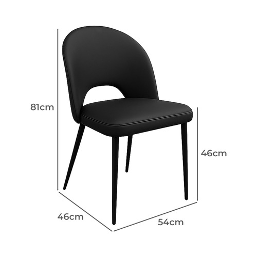 Miranda Faux Leather Dining Chairs