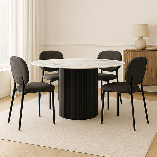 4 Seater Chandler Dining Table & Chair Set