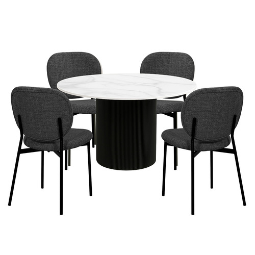 4 Seater Chandler Dining Table & Chair Set