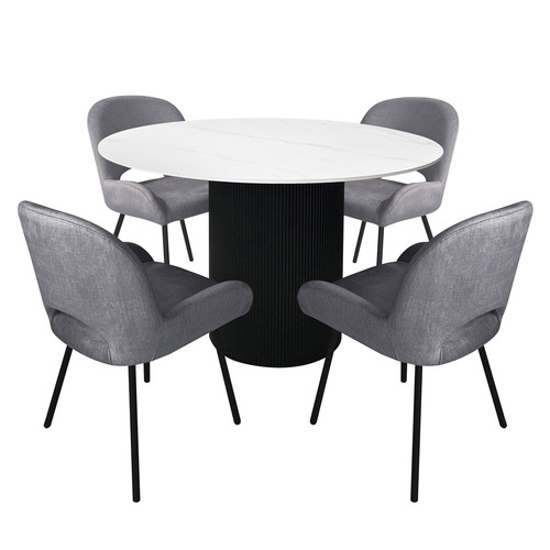4 Seater Dale Dining Table & Chair Set
