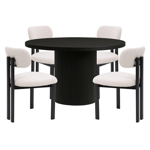 4 Seater Cordova Dining Table & Chair Set
