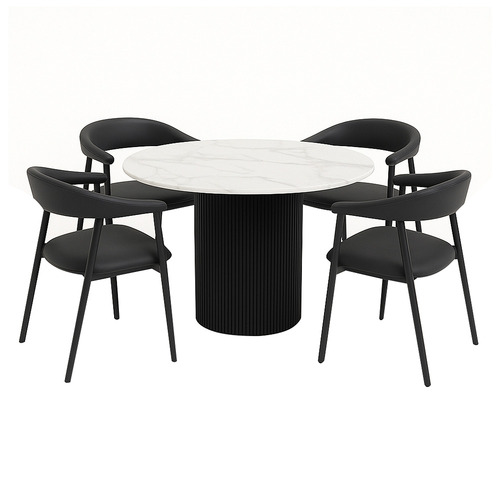 4 Seater Torrance Dining Table & Chair Set