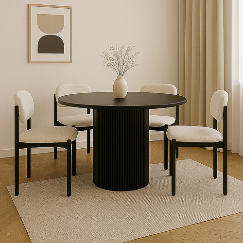 4 Seater Cordova Dining Table & Chair Set
